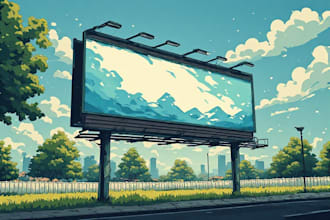 design custom billboard, yard sign, electric signage and signboard