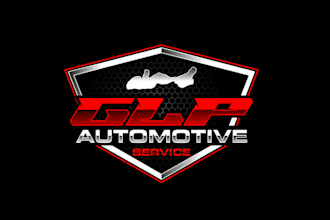 design automotive ties repair shop logo to the community