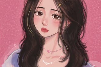 create custom chibi and anime illustrations