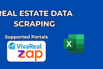 scrape zap imoveis and vivareal real estate data