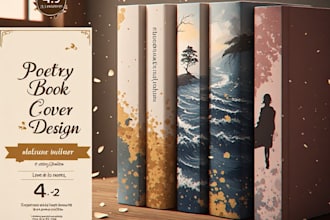 do poetry book cover design