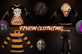 create fivem triads gang clothing
