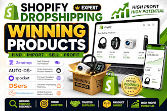 do shopify dropshipping winning product via zendrop autods spocket dsers cj