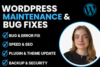 do wordpress maintenance and wordpress support or help