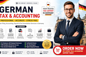provide professional tax filing german accounting payroll and tax consultation