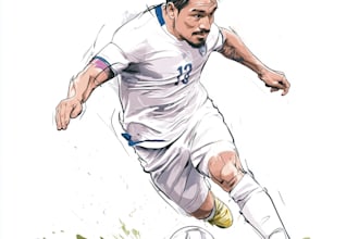 draw cartoon with sports illustrations