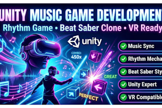unity game development music game development rhythm game beat saber clone game