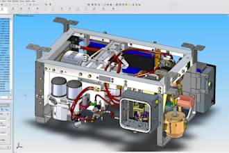 design precise 3d cad models and technical drawings for product launch