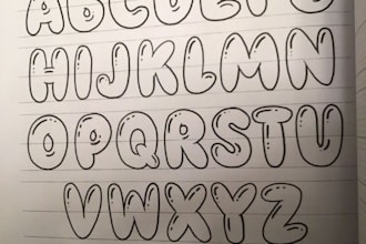 write anything with my beautiful hand writing