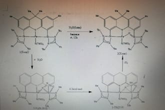 draw chemistry structures and reaction schemes using chemdraw