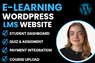 build lms website, online course and coaching wordpress lms