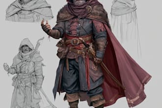 dnd character or dnd character design