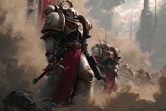 drawing your warhammer 40k