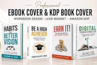 do ebook cover design kpd book cover workbook design pdf lead magnet for gumroad