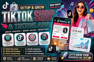setup tik tok shop fix shopify tiktok shop, tik tok ads for shopify marketing