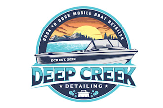 design an eye popping logo for a summer lake job