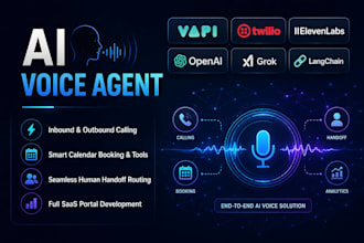 build an ai voice agent using vapi, twilio, elevenlabs, and openai or grok
