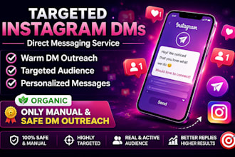 instagram dms , direct message to your targeted audience