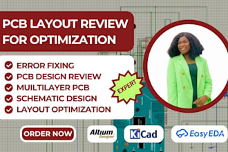 review your pcb layout esp32 iot pcb schematic design for error and optimization