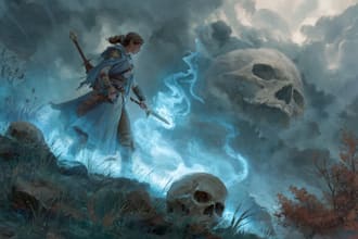 digital illustrate splash art, illustration, game art