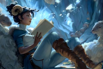 draw splash art and fantasy concept art dnd illustrations
