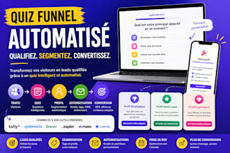 lancer votre quiz funnel automatisé pour qualifier votre acquisition