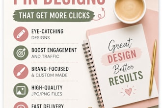 create pinterest pin design for higher engagement