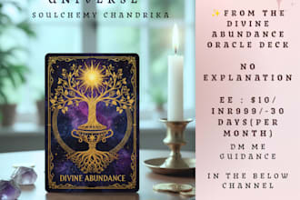 provide personalized daily divine abundance oracle guidance