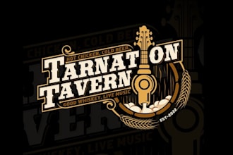 create our new honky tonk tavern logo
