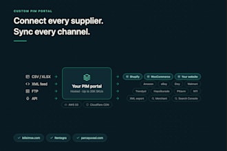 build a multichannel pim and order management portal