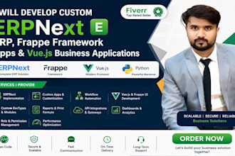 develop erp software, web portal and custom CRM for your business