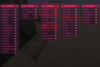 create a custom hacked minecraft client with gui