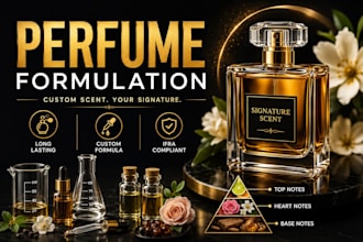 do perfume formulation and cosmetic formulation