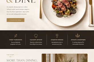 build a modern responsive react js website