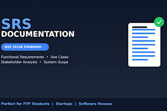 write a professional ieee compliant srs document for your software project