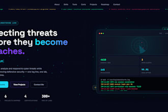 design and develop a modern website