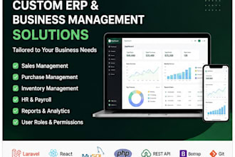 develop custom erp CRM and business management software