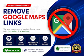 remove google maps links to protect your online reputation