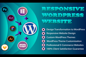 design and develop a professional wordpress website and blog