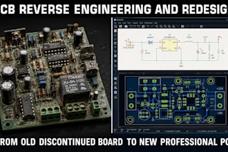 reverse engineer, redesign and recreate your discontinued or obsolete pcb