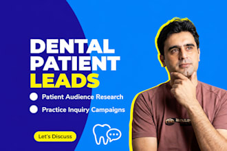 generate dental patient leads with meta facebook and instagram ads campaigns