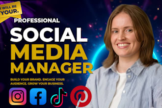 do facebook instagram tiktok social media marketing manager virtual assistance