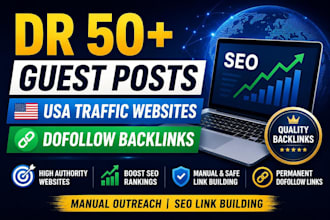 do guest posting and high authority link building for SEO