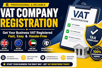 register your company for vat UK vat eu vat and tax registration incorporation