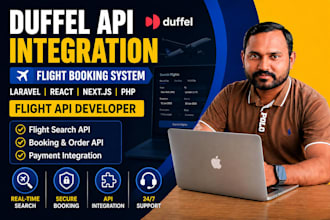 do duffel API integration for flight booking system