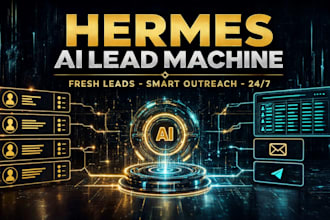 setup automated outbound lead gen for 24x7 fresh leads and automated outreach