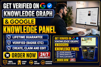 create a standard google knowledgepanel and graph for individuals