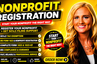 register your nonprofit and file 501c3 tax exempt status