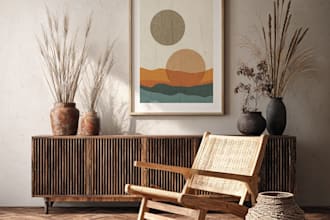 design trendy printable wall art for etsy