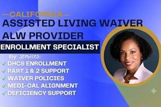 do california assisted living waiver provider enrollment